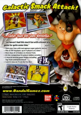 Galactic Wrestling featuring Ultimate Muscle - The Kinnikuman Legacy box cover back